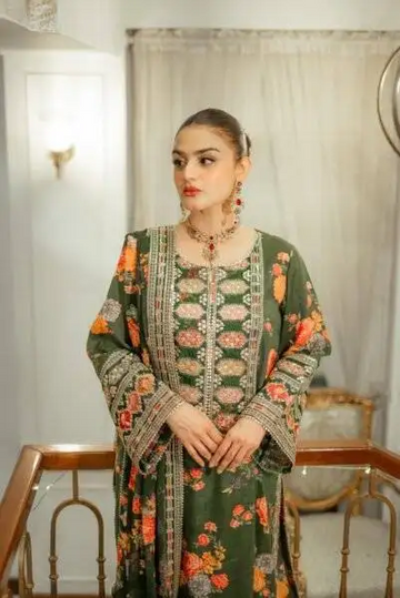 Viral Kareena 3 Pcs Embroidered